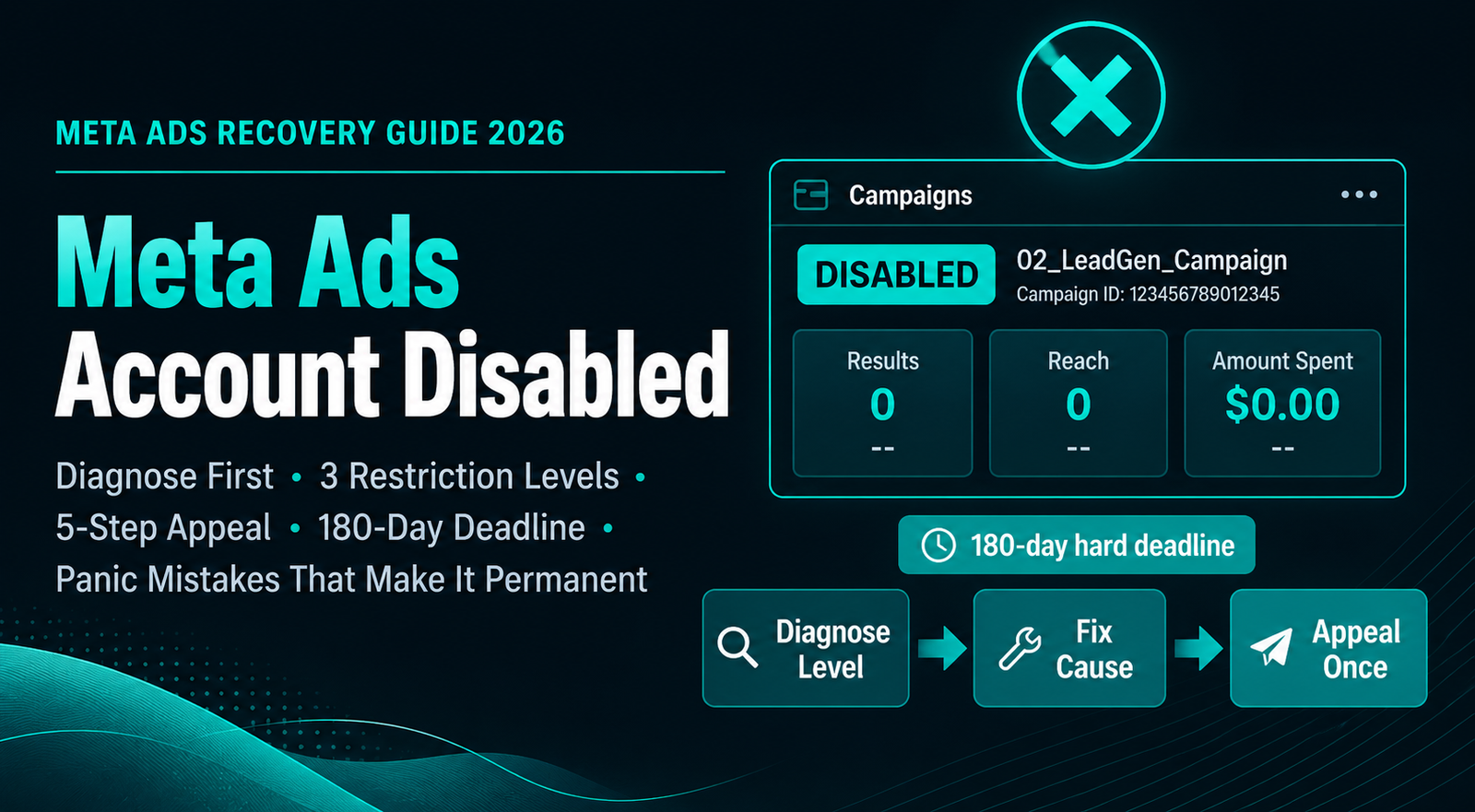 facebook ad account disabled